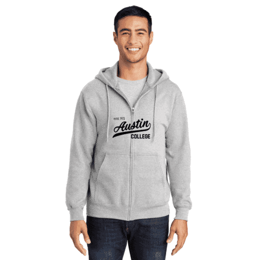 Port & Company® Ultimate Full-Zip Hooded Sweatshirt