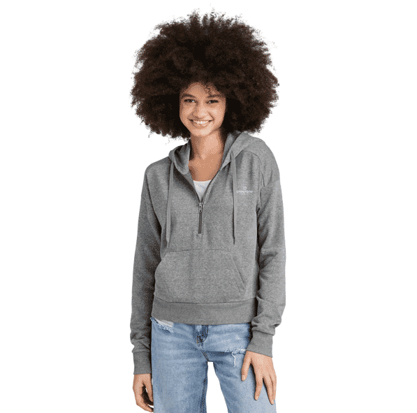 Women's District® Perfect Tri® Fleece Half-Zip Pullover