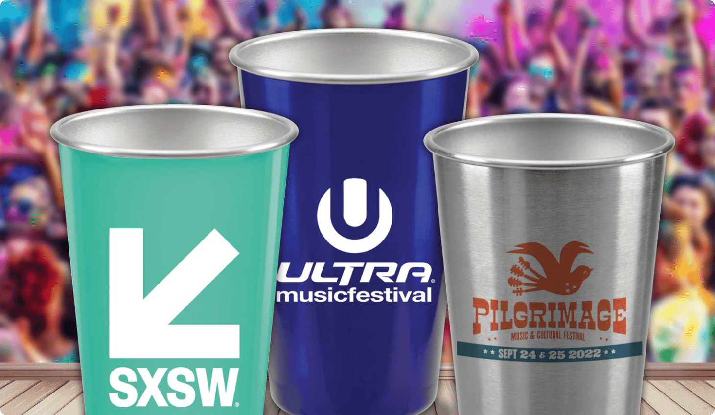 Branded Festival Cups