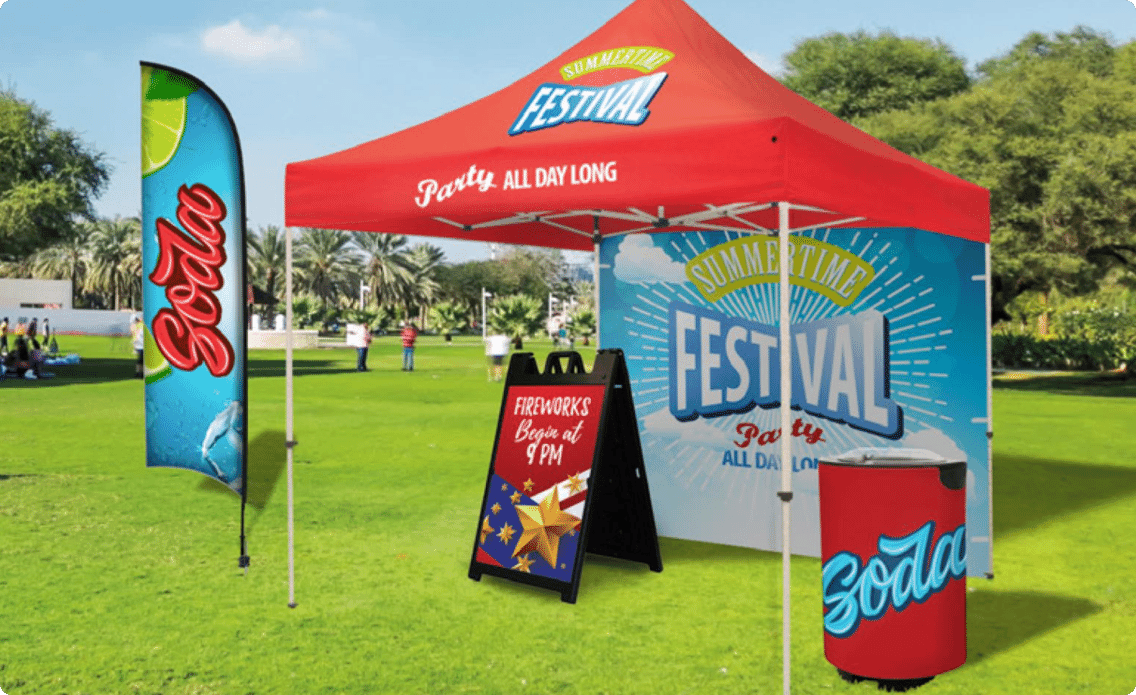 Concert Merch Table & Booth Set-Up Supplies