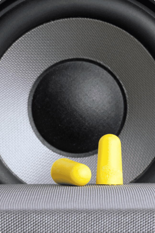 Branded earplugs