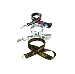Sublimated full color lanyard
