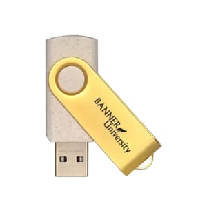 Wheat Straw Swivel USB 4GB