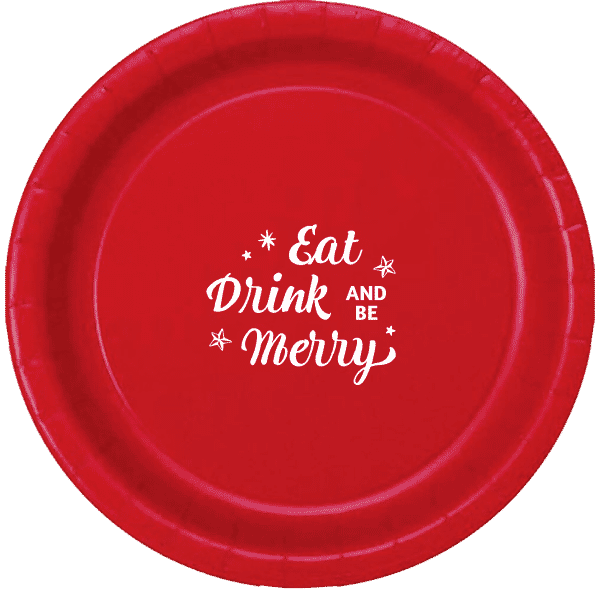 Round Color PaperPlates