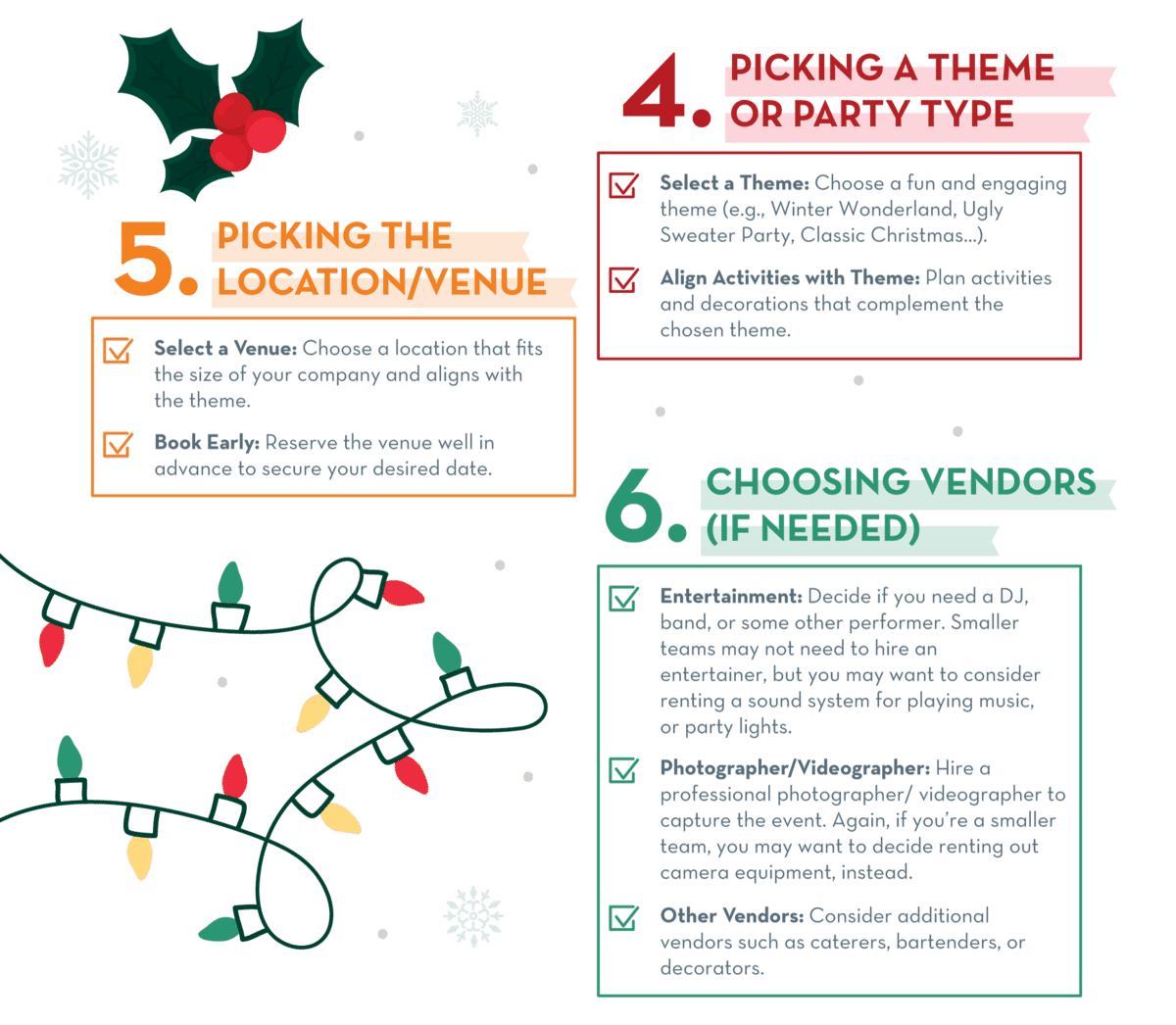 Picking a Theme or Party Type