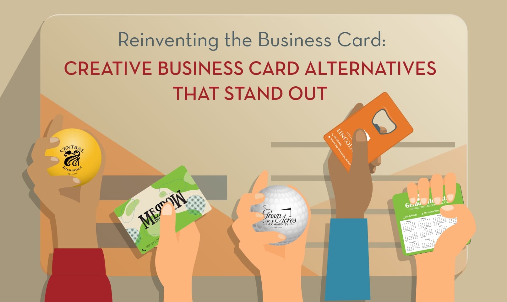 Creative Business Card Alternatives that Stand Out