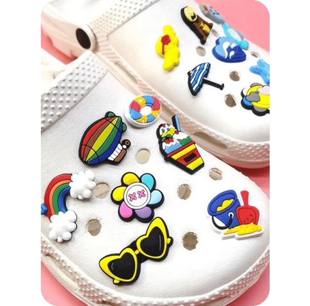 3D Custom-Molded Clog Shoe Charms