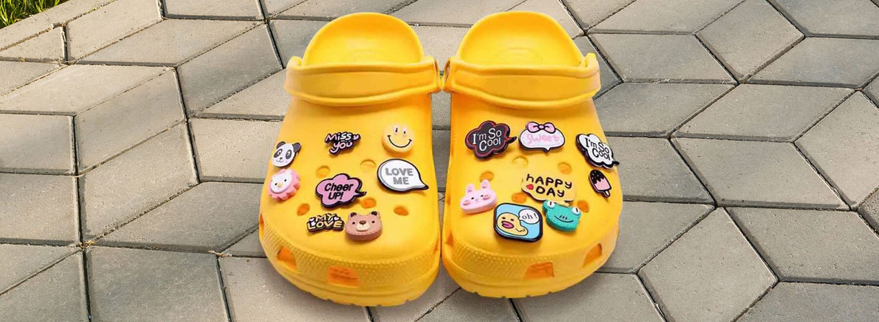 Custom shoe charms for clogs, crocs, and bags