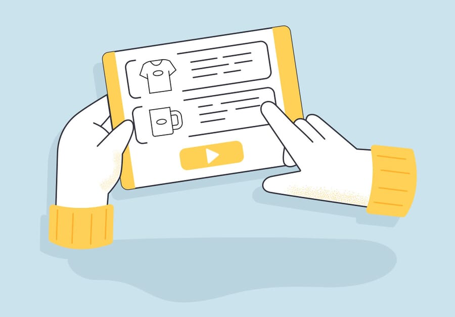 Popular uses of online company stores