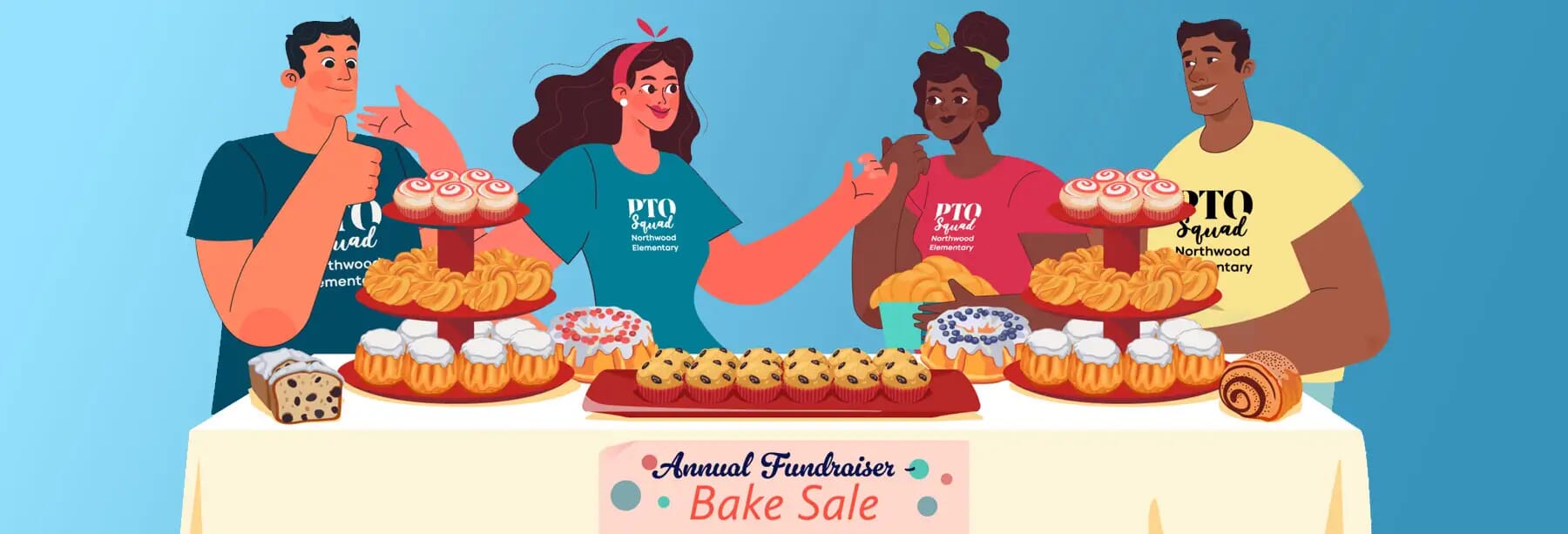 Raise School Spirit & Funds with Custom Printed PTO Shirts, Stickers, Pins & More