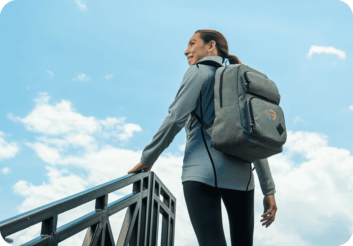 5. Host a Catered Lunch and Give Away Customized Swag