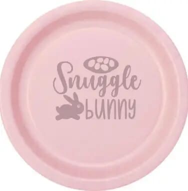 Round Color Paper Plates