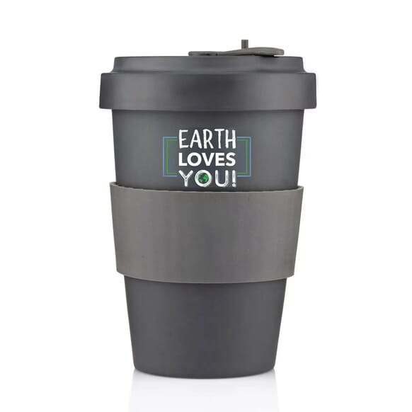 travel cup made of eco-friendly wheat straw
