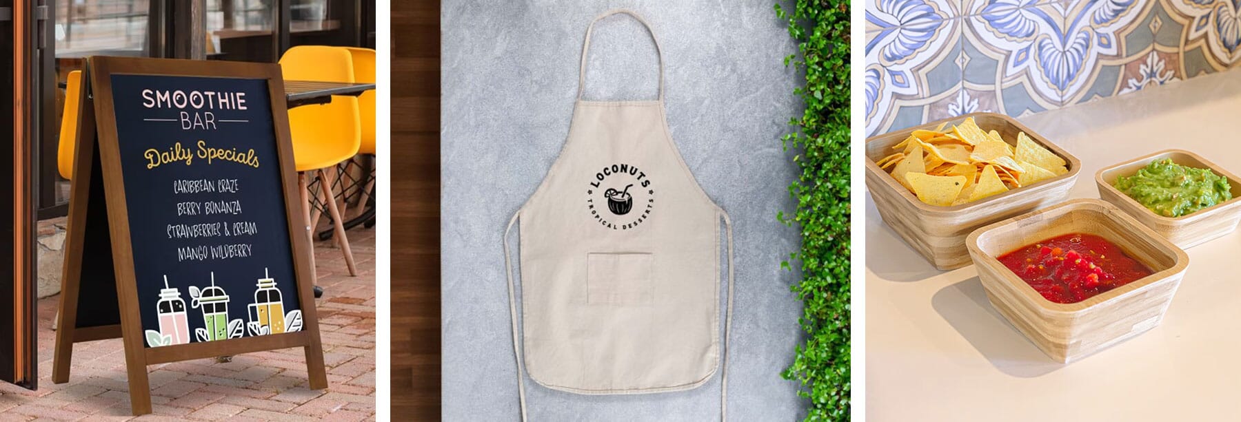Effective restaurant promotional merchandise