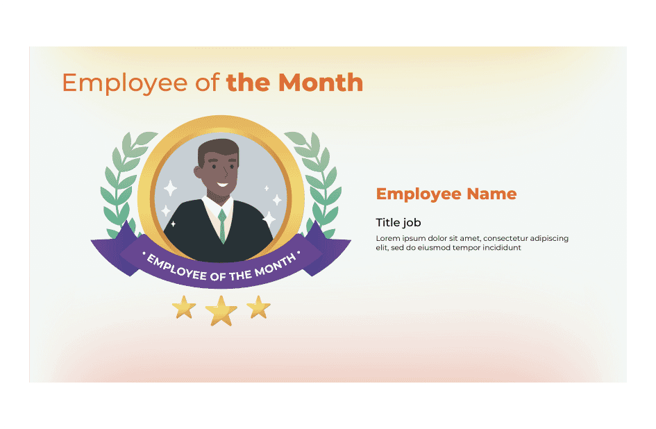 Create a Powerpoint of Staff Achievements 3