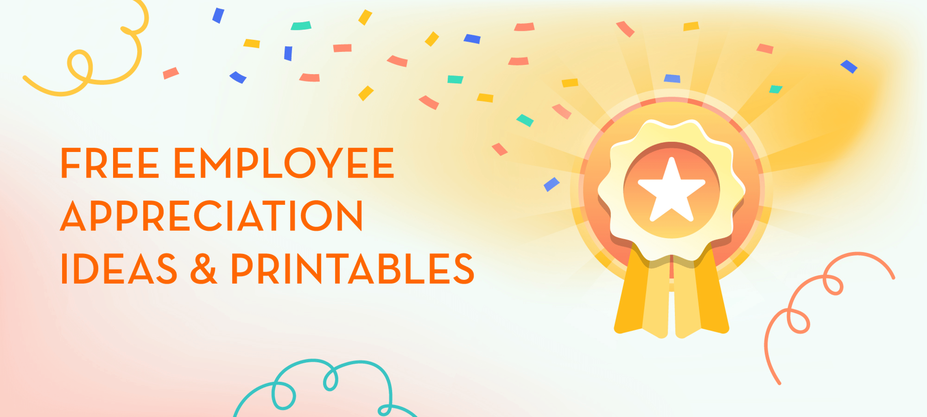 Free Employee Appreciation Ideas & Printables No Cost Recognition