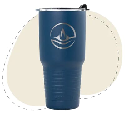 10. 20 oz Patriot Tumbler