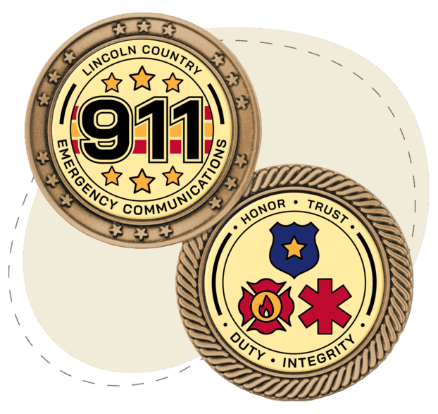 2. Gold Challenge Coin