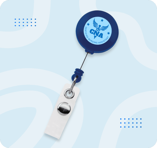 15. Quick Draw Retractable Badge Holder with Slide Clip