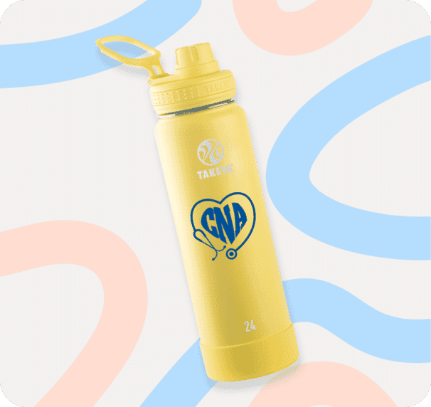 6. 24 oz Takeya® Actives Spout Lid Water Bottle
