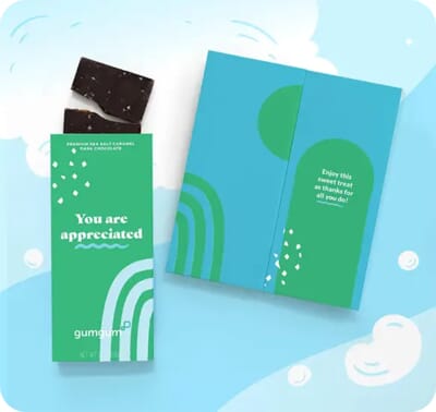 1. Sweeter Cards Chocolate Greeting Card