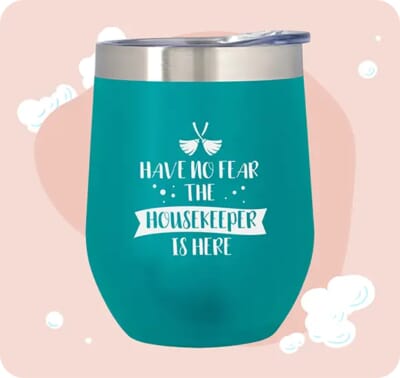 17. 12 oz Vinay Stemless Wine Glass