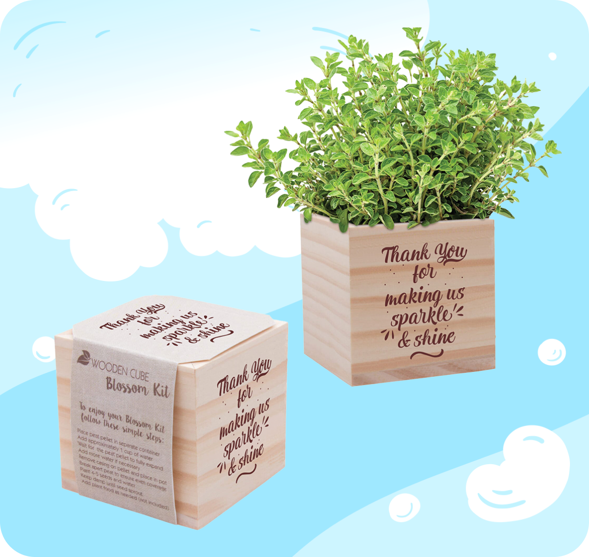 4. Wooden Planter Block