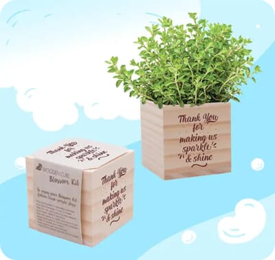 4. Wooden Planter Block