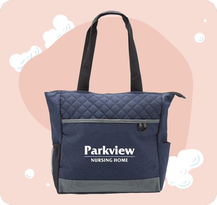 5. Montecarlo Tote Bag with Front Pocket