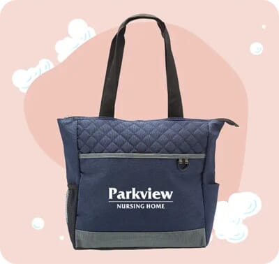 5. Montecarlo Tote Bag with Front Pocket