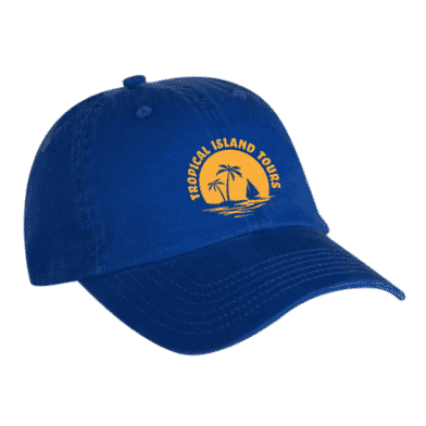 Unstructured Chino Twill Embroidered Cap