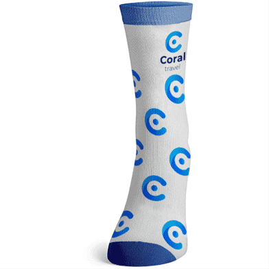 Midcalf Jacquard Socks with Bamboo Thread