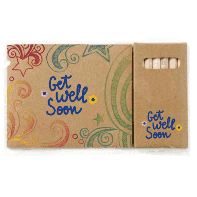 Kraft Paper Custom Cover Coloring Book Set