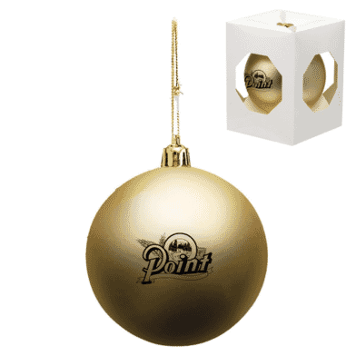 Classic Holiday Ball Ornament