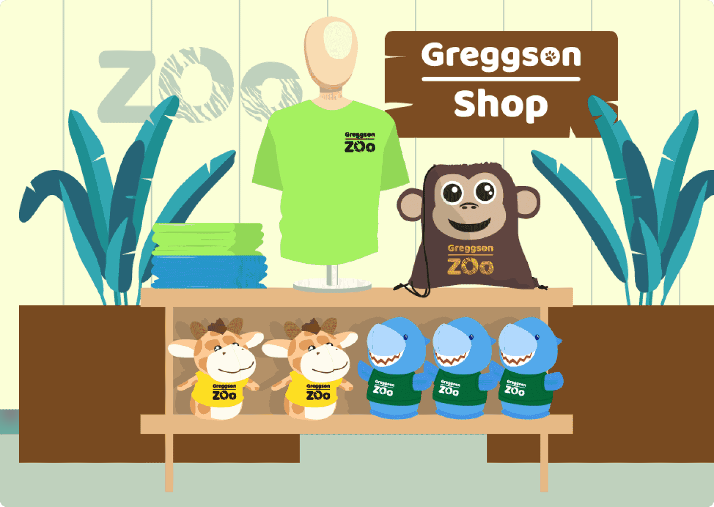 Aquarium & Zoo Gift Shop Items