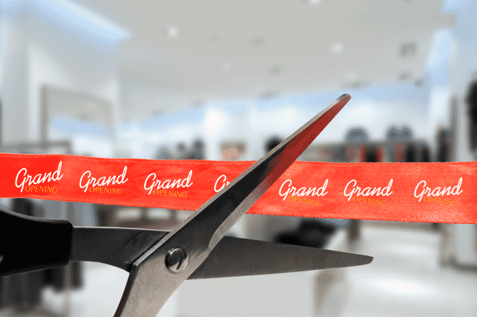 Hold a Ribbon Cutting Ceremony