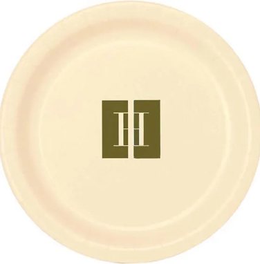 Round Color Paper Plates - 9"