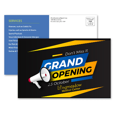 Smart Buy Economy Direct Mail Postcard & Magnet