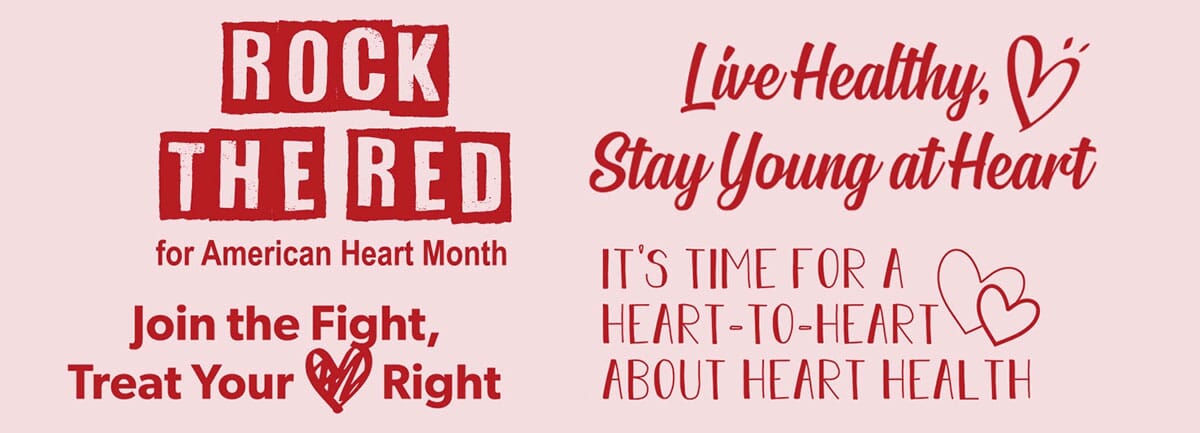 Heart Health Month Awareness Slogans