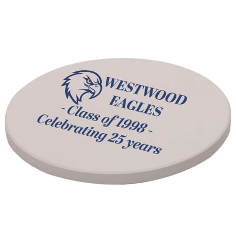 Round Absorbent Stone Coaster