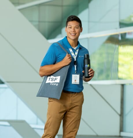 Impress at trade show