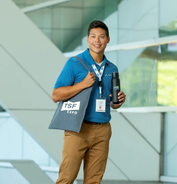 Impress at trade show