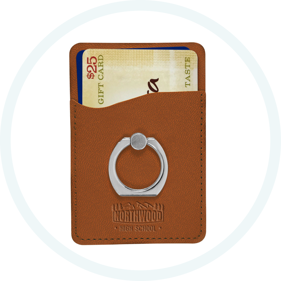 3. Leeman Tuscany™ Card Holder with Ring