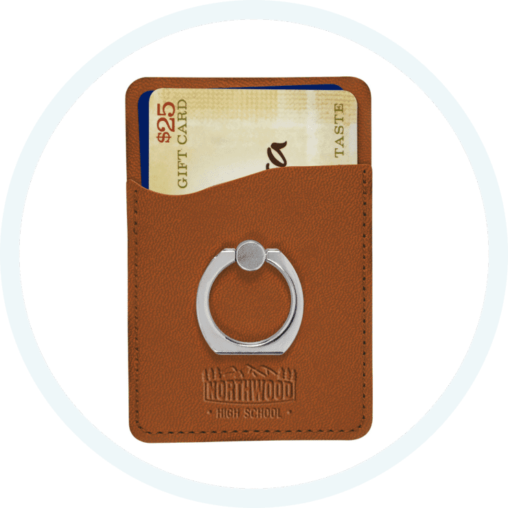 3. Leeman Tuscany™ Card Holder with Ring
