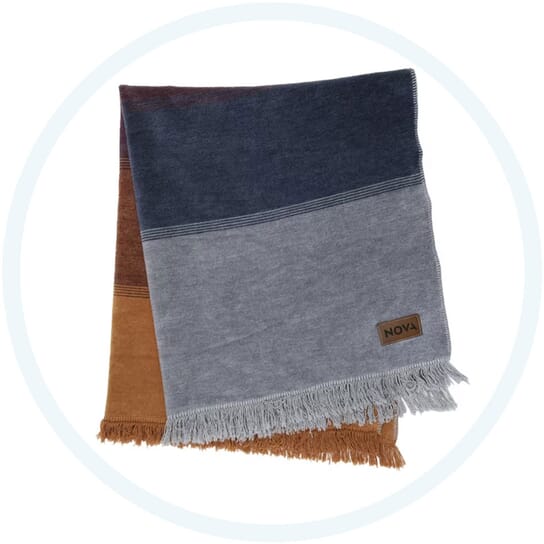 46. Recycled Cotton Bohemian Blanket