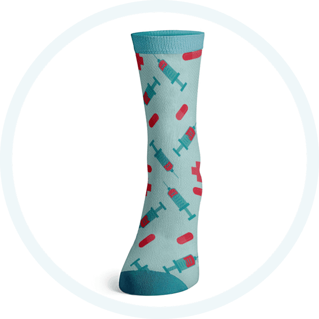 15. Fun Printed Socks