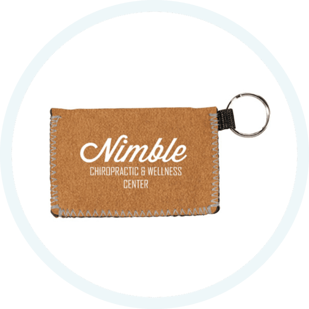 4. Suede Card Guard