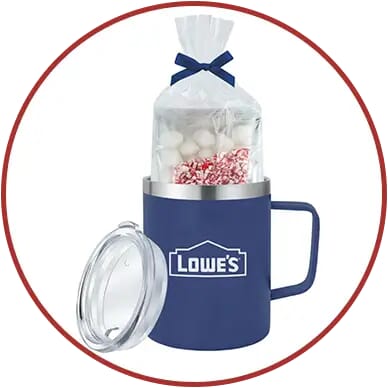 Camping mug and hot chocolate gift set