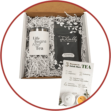 Mug and loose leaf tea gift set