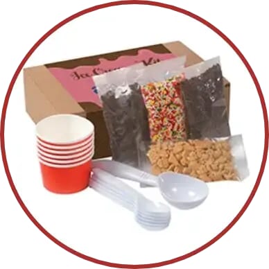 Do-It-Yourself Ice Cream Kit Box